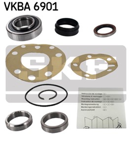 Hjullagersett, Bakaksel, TOYOTA HIACE Buss IV, HIACE Skåp IV, HILUX Pick-up V, HILUX Pick-up VI, HILUX Pick-up VII, 90080-36206, 90363-4