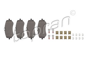 Bremseklosser sett, Bakaksel, VW AMAROK, CRAFTER Buss, CRAFTER Flak/chassi, CRAFTER Skåp, 2H6 698 451, 2H6 698 451A, 2N0 698 451, 65.508