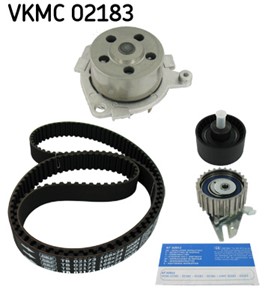 Vannpumpe + registerreimssett, ALFA ROMEO,FIAT,LANCIA, 55192240, 55210628, 55254144, 60586222, 60625130, 60652129, 60652477, 60656342, 6