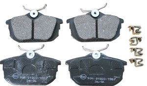 Bremseklosser sett, Bak, MITSUBISHI,PROTON,SMART,VOLVO, 30620770, 306207705, 30623264, 30638455, 30769186, 30850978, 308509785, 3345678,