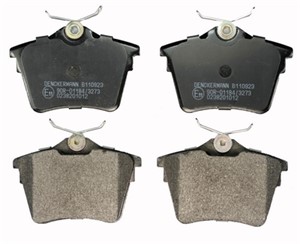 Bremseklosser sett, Bakaksel, CITROËN C5 III, C5 Break III, PEUGEOT 407, 407 Coupé, 407 SW, 607, 4252 79, 425279, 4253 26, 425326, 4254