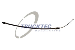 Kabel, parkeringsbremse, Høyre, MERCEDES-BENZ A-KLASS [W168], 168 420 1585, A168 420 1585