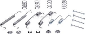 Tilbehørsett, bremsesko, Bakaksel, CHEVROLET,DAEWOO,OPEL,VAUXHALL, 16007100, 1605986, 93174285, 96071000