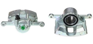 Bremsecaliper, Framaksel, Foran akselen, Venstre, HYUNDAI i10 II, 58110 B9700, 58110-B9300, 58180 B9A70, 58180-B9A30