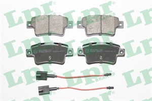 Bremseklosser sett, Bakaksel, ABARTH PUNTO, FIAT GRANDE PUNTO, PUNTO, PUNTO EVO, 77365464, 77365886