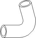 Slange, veivhuslufting, , OPEL,VAUXHALL, 56 56 071, 90571474