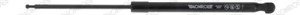 Pneumatisk fjær, motorpanser, Foran, OPEL ZAFIRA TOURER C, VAUXHALL ZAFIRA Mk III, 13 349 904, 13395287