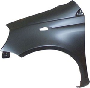Skvettskjerm, Foran venstre, TOYOTA YARIS, 53812 0D010