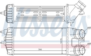 Ladeluftkjøler, CITROËN,PEUGEOT, 0384.G5, 9645965180, E256083