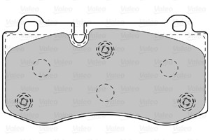 Bremseklosser sett, Framaksel, MERCEDES-BENZ, 0044206220, 0044208020, 0054207820, 44206220, 44208020, 54207820