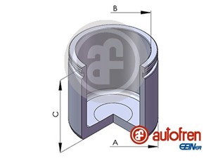 Stempel, bremseklave, Framaksel, ALFA ROMEO,CITROËN,FIAT,HONDA,JAGUAR,LANCIA,PEUGEOT