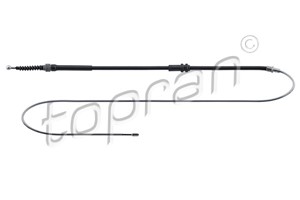Kabel, parkeringsbremse, Bakre venstre, Høyre bak, VW CADDY Minibus, minivan III, CADDY Skåp/stor limousine III, 2K0 609 721N, 2K0 609