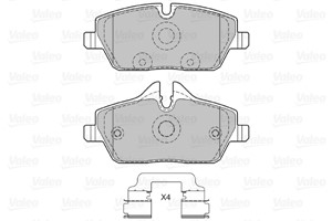 Bremseklosser sett, Framaksel, BMW i3 [I01], 34 10 6 884 267, 34 11 6 862 309, 34106884267, 34116862309