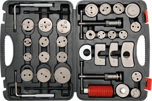 Tilbakestillingsverktøy, bremsecaliper stempel 35 pcs, Universal