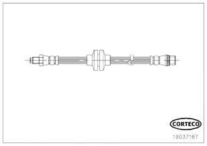 Bremseslange, Framaksel, DACIA DUSTER, DUSTER Skåp/SUV, RENAULT DUSTER, 462108452R
