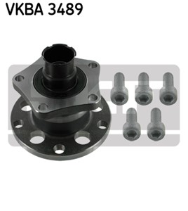 Hjullagersett, Bakaksel, AUDI,SKODA,VW, 8E0 501 611 J, 8E0 501 611
