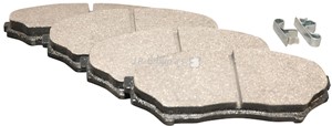 Bremseklosser sett, Framaksel, MITSUBISHI PAJERO PININ I, PAJERO SPORT I, MN102615, MR334950, MR449854, MR475453, MZ690025