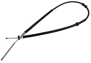 Kabel, parkeringsbremse, Bakre venstre, Venstre, FIAT PANDA, PANDA Skåp/halvkombi, 51 708 686