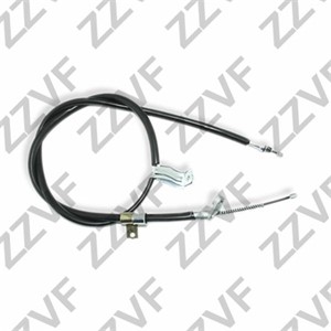 Kabel, parkeringsbremse, Høyre bak, NISSAN QASHQAI / QASHQAI +2 I, 36530JD00A