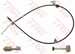 Kabel, parkeringsbremse, Bak, Høyre, TOYOTA COROLLA Kombi, COROLLA Sedan, COROLLA Verso, MATRIX, 46420-12490