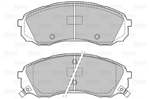 Bremseklosser sett, Framaksel, HYUNDAI H-1 Cargo, H-1 Travel, KIA CARNIVAL / GRAND CARNIVAL III, 581014DE00, 58101-4DE00, 581014HA50, 58