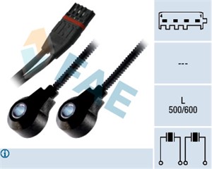 Bankesensor, BMW, 13 62 7 525 039, 13 62 7 566 785, 4243112090, 4351214070, 4841844*, 7 525 039, 7 566 785, 94861050*, 98408871*, 984119