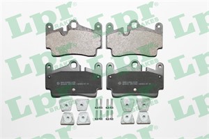 Bremseklosser sett, Bakaksel, AUDI Q7, PORSCHE CAYENNE, 7L5698451, 95535293950