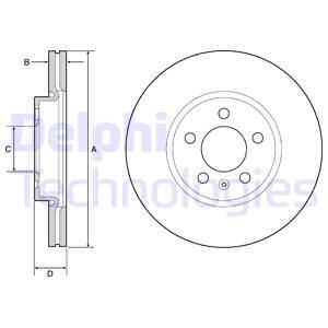 Bremseskive, Framaksel, AUDI A1 CITY CARVER, A1 Sportback, SEAT ARONA, IBIZA V, SKODA KAMIQ, SCALA, VW POLO VI, T-CROSS, 2Q0615301H