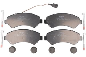 Bremseklosser sett, Framaksel, CITROËN,FIAT,PEUGEOT, 4253 73, 4253 74, 4253 75, 4253 76, 4254 63, 4254 64, 77364015, 77364161, 77364318,