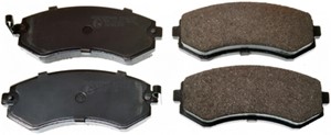 Bremseklosser sett, Bakaksel, Framaksel, NISSAN ALMERA I, ALMERA Hatchback I, 1V2K-33-28Z, 1Y1H-33-28Z, 41060 3N290, 41060 40F91, 41060