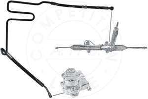 Hydraulikkslange, styring, Fra hydraulikkpumpe til styresnekke, SEAT,SKODA,VW, 1J0 422 893B, 1J0 422 893BS, 1J0 422 893BT