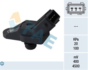 Sensor, sugerørtrykk, VOLVO 850 Kombi, C70 Cabriolet I, C70 Coupé I, S40 I, S70, V40 Kombi, V70 I, 1275342, 30850992, AS-374
