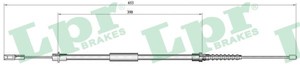 Kabel, parkeringsbremse, Høyre, PEUGEOT 605, 4745F1