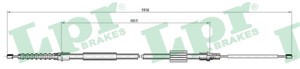 Kabel, parkeringsbremse, Høyre, RENAULT ESPACE II, 6025105918