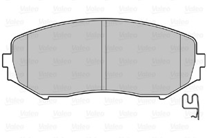 Bremseklosser sett, Framaksel, SUZUKI GRAND VITARA I, GRAND VITARA II, GRAND VITARA Terrängbil öppen I, 5520065J00, 55200-65J00, 5520065