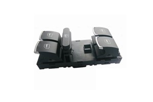 Bryter, vindusløfter, Foran, På førersiden, VW PASSAT ALLTRACK B7, PASSAT B7, PASSAT B7 Variant, PASSAT CC B6, 3C8959857