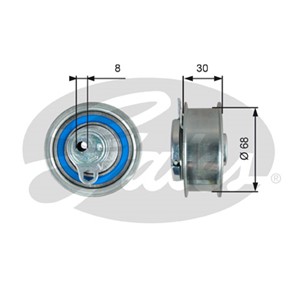 Strammerull, tannrem, SEAT,SKODA,VW, 03L 109 243 B, 03L 109 243 F, 03L109243B, 03L109243C, 03L109243D, 03L109243F