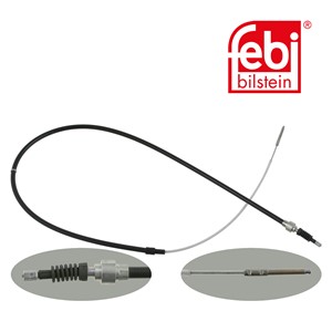 Kabel, parkeringsbremse, Bakre venstre, Høyre bak, VW CORRADO, GOLF III, GOLF Cabriolet IV, GOLF Van III, VENTO, 1H0 609 721 E