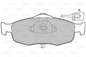 Bremseklosser sett, Framaksel, FORD,FORD USA, 1022079, 1073732, 1079348, 1095202, 1096940, 1130758, 1145455, 1521325, 5029148, 6877837,