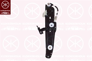 Vindusheis, Bakre venstre, BMW 5 [F10], 5 Touring [F11], 51 35 7 182 613