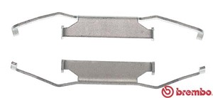 Tilbehørssett, bremsecaliper, Framaksel, BMW,VW, 226203, 34112226203
