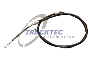 Kabel, parkeringsbremse, Bakre venstre, Høyre bak, MERCEDES-BENZ, 601 420 1185, A601 420 1185