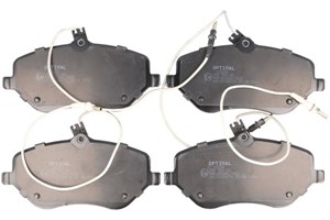 Bremseklosser sett, Framaksel, CITROËN C6, PEUGEOT 407, 407 Coupé, 407 SW, 4252.78, 4252.94, 4253.36, 4253.48, 4254.11, 4254.80