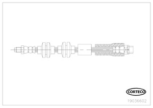 Bremseslange, Framaksel, BMW, 34306771720, 34306790550
