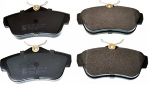 Bremseklosser sett, Bakaksel, CITROËN,FIAT,PEUGEOT, 16 118 395 80, 4253 67, 4253 68, 425367, 425368, 4254 97, 425497, 71770052, 77364513