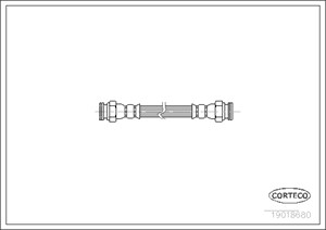 Bremseslange, Bak, Bakaksel, SKODA FAVORIT, FAVORIT Forman, FAVORIT Pick-up, FELICIA I, 115595620, 115595621