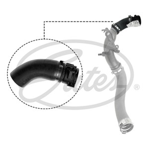 Ladeluftslange, DACIA DOKKER Minibus, minivan, DUSTER, LODGY, RENAULT CAPTUR I, CLIO IV, 14 46 025 00R
