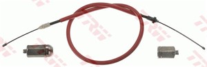 Kabel, parkeringsbremse, Bak, Høyre, RENAULT CLIO II, CLIO Skåp/halvkombi II, 82 00 087 981