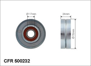Strammerull, kilerem med ribber, AUDI A4 B6, A4 B6 Avant, A4 B7, A4 B7 Avant, A6 C6, A6 C6 Avant, A8 D3, 06C 903 133 C, 06C903133C