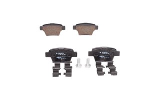 Bremseklosser sett, Bakaksel, CITROËN,PEUGEOT, 4253 22, 4253 25, 4253 40, 4253 98, 4254 01, 4254 19, 4254 40, 4254 76